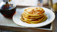 Buttermilk pancakes recipe - BBC Food image