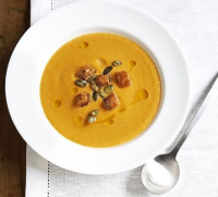 Pumpkin soup recipe - BBC Good Food image