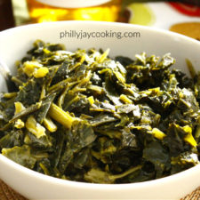 Soul-Food Style Frozen Collard Greens - Philly Jay Cooking image