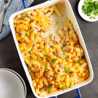 Cheesy Brown Rice, Broccoli and Chicken Casserole Recipe ... image