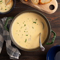 Homemade Cheesy Potato Soup Recipe: How to Make It image