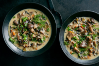 Slow Cooker Mushroom and Wild Rice Soup Recipe - NYT C… image