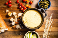 Best Cheese Fondue Recipe - How To Make Cheese Fondue image