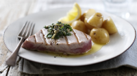 How to cook tuna steaks recipe - BBC Food image