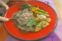 Turkey Lettuce Wraps Recipe | Melissa d'Arabian - Food Netw… image