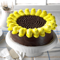 Peeps Sunflower Cake Recipe: How to Make It image