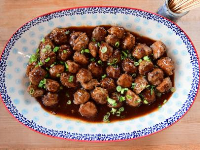 Spicy Mango BBQ Turkey Meatballs Recipe | Ree Drumm… image