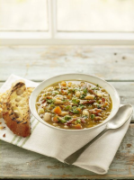 Lentil Soup | Pork Recipes | Jamie Oliver Recipes image
