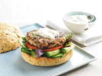 Pork and apple burgers - Healthy Food Guide image