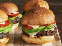Black Bean Burgers Recipe | Ree Drummond | Food Network image