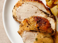 Dry-Brined Turkey With Classic Herb Butter Recipe | Food ... image