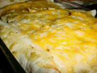 Homemade Chicken Cheese Enchiladas Recipe - Food.com image