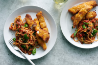 Fried Catfish and Spaghetti Recipe - NYT Cooking image
