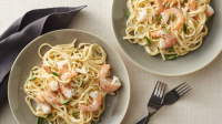 Creamy Garlic Shrimp and Pasta Recipe - BettyCrocker.c… image