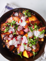 One-Skillet Roasted Butternut Squash with Spiced Chickpea… image