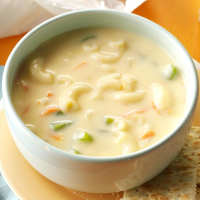Macaroni and Cheese Soup Recipe: How to Make It image