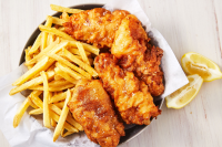 Best Beer-Battered Fish and Chips Recipe - How To Make ... image