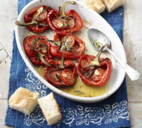 Roasted peppers with tomatoes & anchovies recipe | BBC ... image