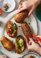 Baked Potatoes Recipe | Bon Appétit image