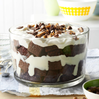 Toffee Brownie Trifle Recipe: How to Make It - Taste of Home image