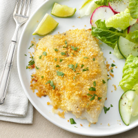Crunchy Oven-Baked Tilapia Recipe: How to Make It image