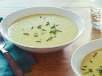 Leek Potato Soup Recipe | Alton Brown | Food Network image