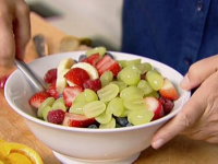 Fresh Fruit Salad with Honey Vanilla Yogurt Recipe | Ina ... image