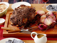 Roast Prime Rib of Beef with Horseradish Crust Recipe | Tyle… image