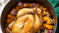 A Whole Roasted Chicken Dinner in a Dutch Oven | Kitchn image