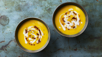 Sweet potato soup recipe - BBC Food image