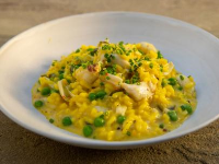 Fresh Crab and Pea Risotto Recipe | Ina Garten | Food Netw… image