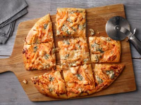Buffalo Chicken Pizza Recipe - Food Network image