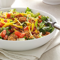 TACO SALAD WITH BEANS RECIPES