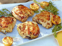Lemon and Herb Marinated Grilled Chicken Thighs Recipe … image