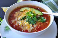 The Best Chicken Tortilla Soup Recipe - Food.com image