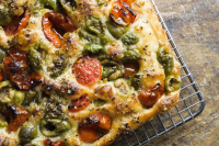 Best Tomato-Olive Focaccia Recipe - How to Make Tomato … image