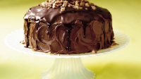 Chocolate Ganache Cake Recipe - BettyCrocker.com image