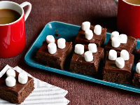 Hot Chocolate Brownies Recipe - Food Network image