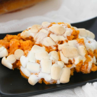 Classic Marshmallow Sweet Potato Casserole Recipe ... image