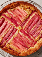 Rhubarb Custard Cake Recipe | Bon Appétit image