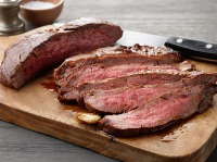 Soy-Marinated Flank Steaks Recipe - Food Network image