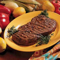 Marinated Sirloin Steak Recipe: How to Make It - Taste of Home image