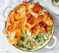 Roasted salmon & veg traybake | Fish recipes - Jamie Oliver image