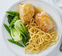 Garlic and chilli prawns recipe | Jamie Oliver seafood recipes image