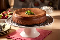 New York Style Chocolate Cheesecake Recipe - Food Net… image
