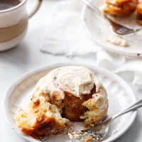 Brown Butter Cinnamon Rolls with Cream Cheese Frosting image