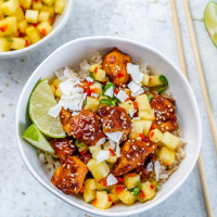 Pineapple Chicken Bowls | Clean Food Crush image