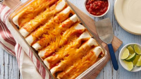 Black Bean and Cheese Enchiladas Recipe - BettyCroc… image