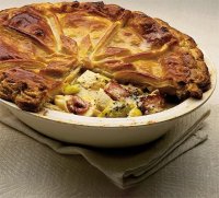 Chicken & leek pie recipe | BBC Good Food image