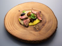 Seared Duck Breast Recipe | Tyler Florence | Food Network image